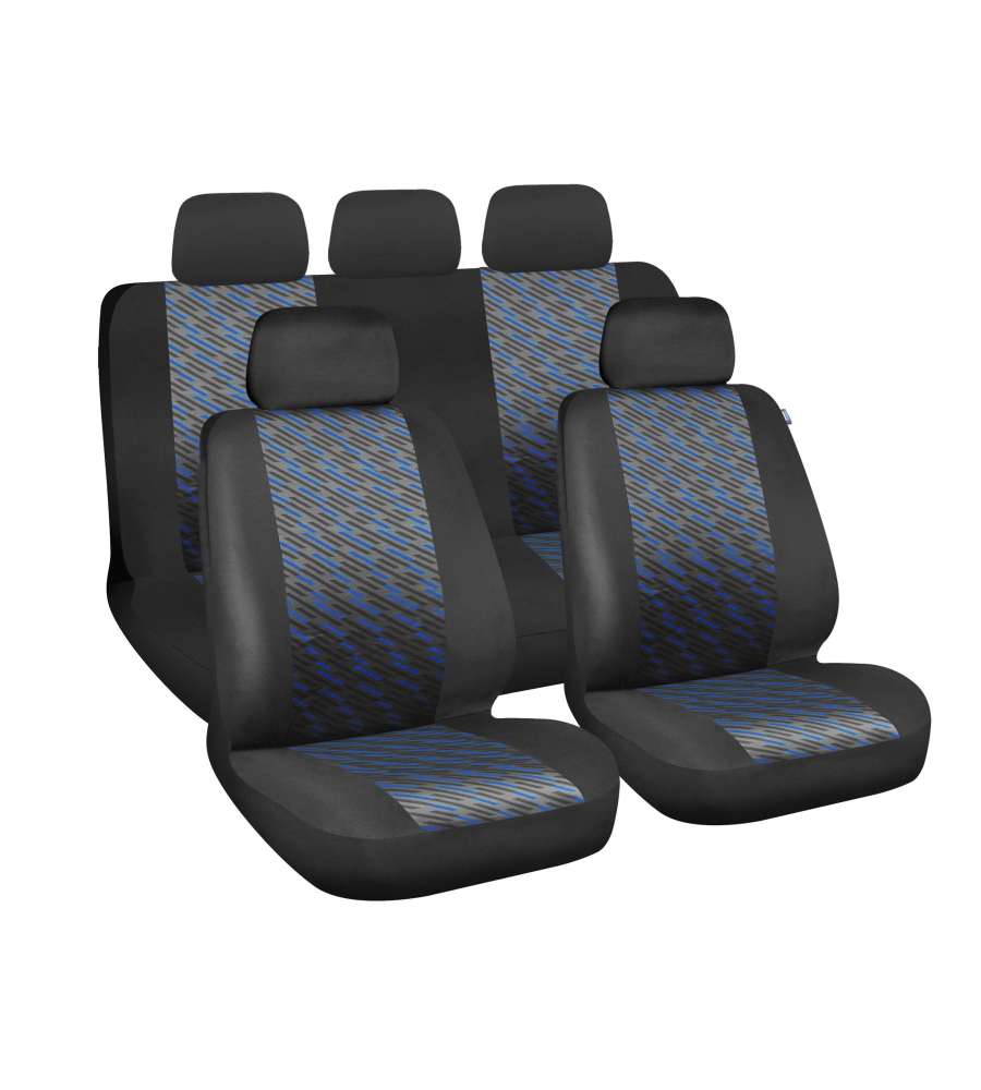 Free, Set Fodere Coordinate - Nero/Blu
