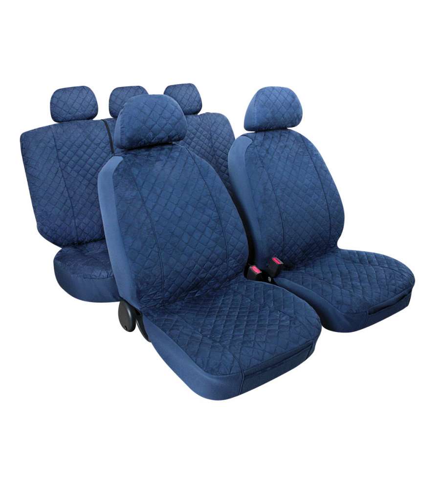 Miky, Set Fodere Coordinate In Microfibra - Blu