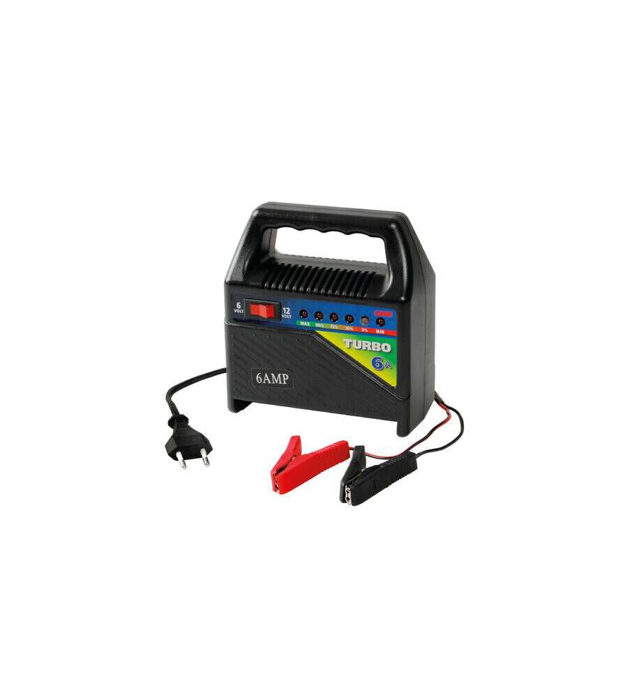 Caricabatteria 12V Turbo 6 A