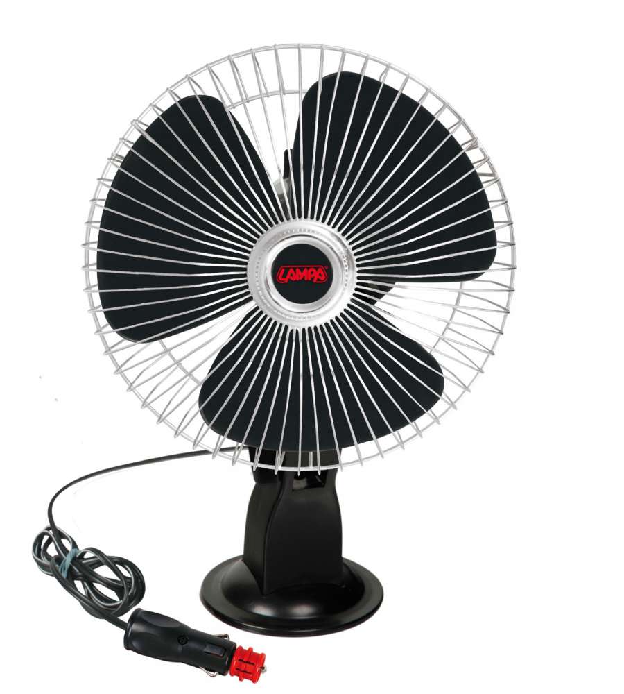 Chrome-Fan, Ventilatore Con Ventosa D.8