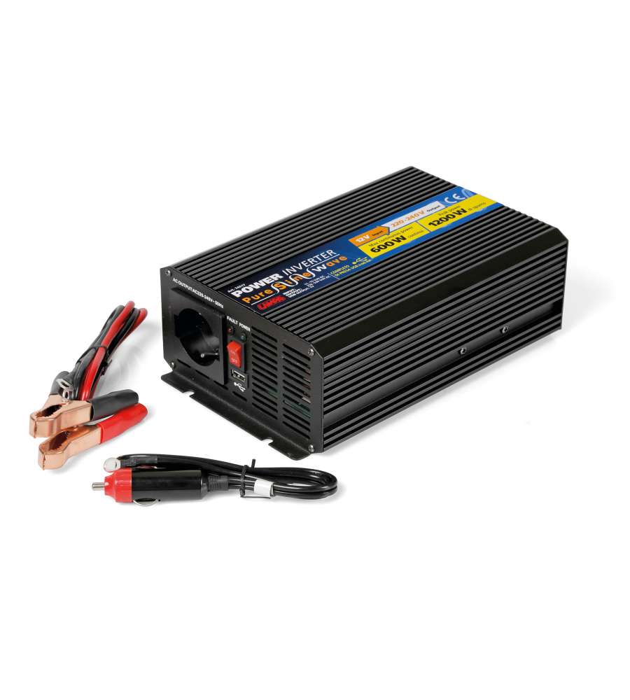 Power Inverter Psw600, Trasformatore A Onda Sinusoidale Pura da 12V a 230V