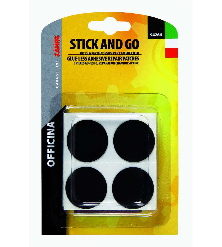 Kit 6 Pezze Adesive 25 mm