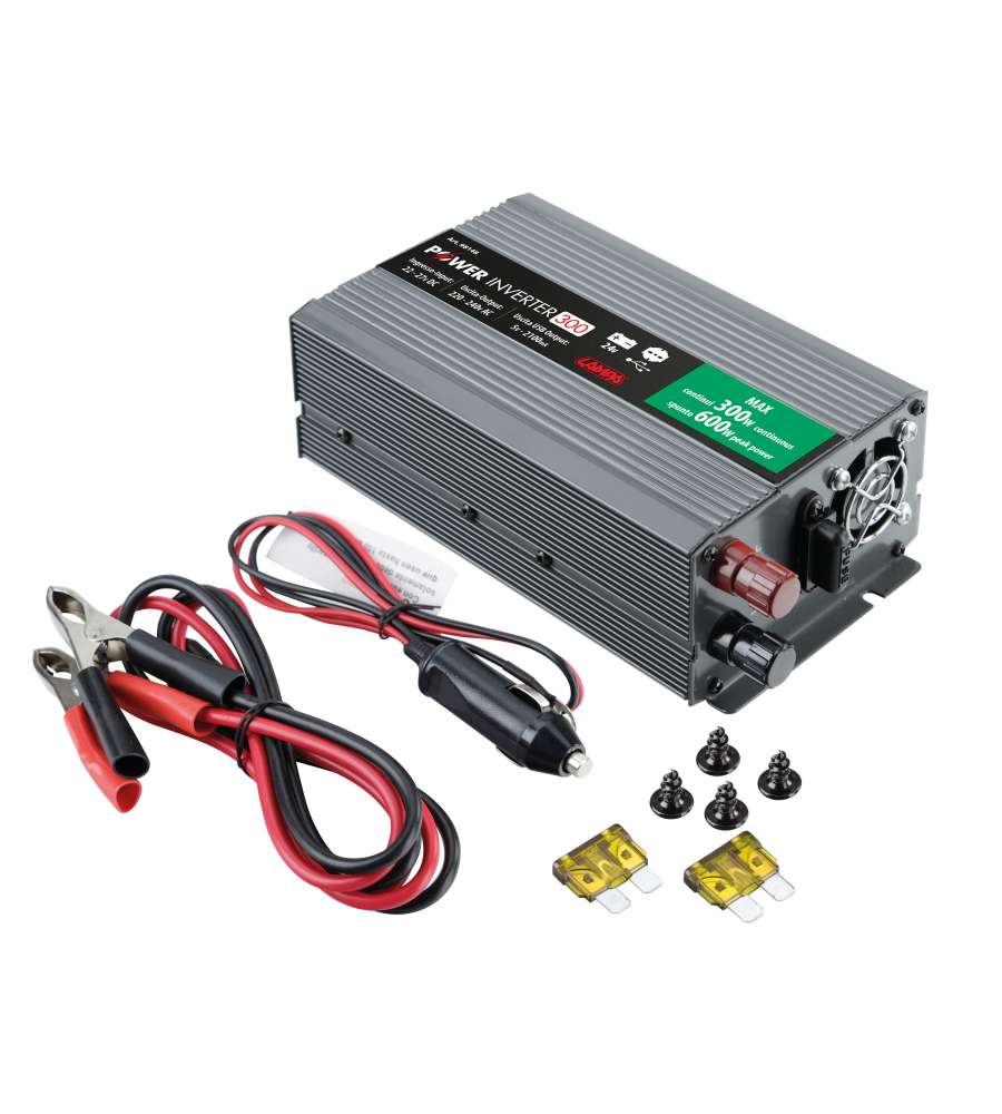 Power Inverter 300W, Trasformatore da 24V a 220V