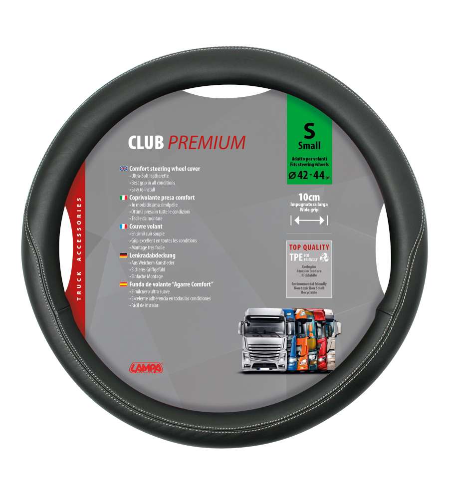 Club, Coprivolante In Skeentex - S - D.42/44 Cm - Nero