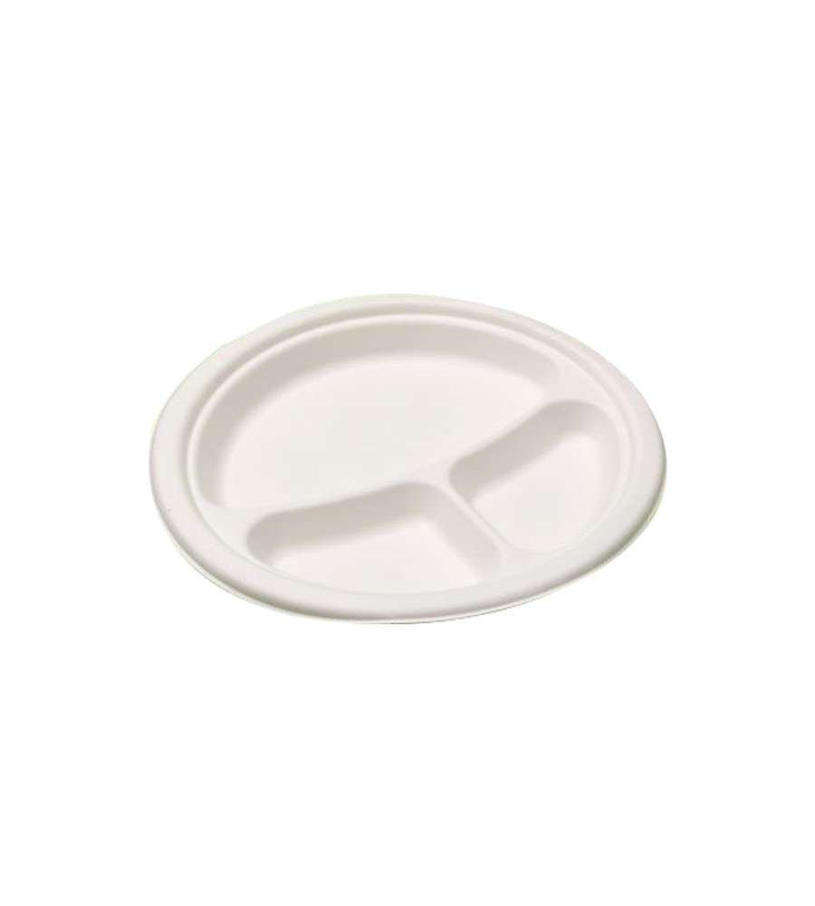 Piatto Polpa 3 Scomparti Pz 50 Byo'