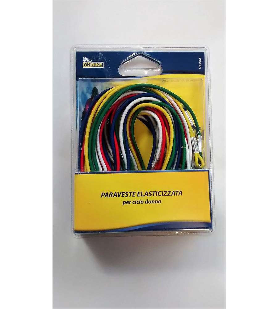 Paraveste colorata elasticizzata per ruota ciclo donna