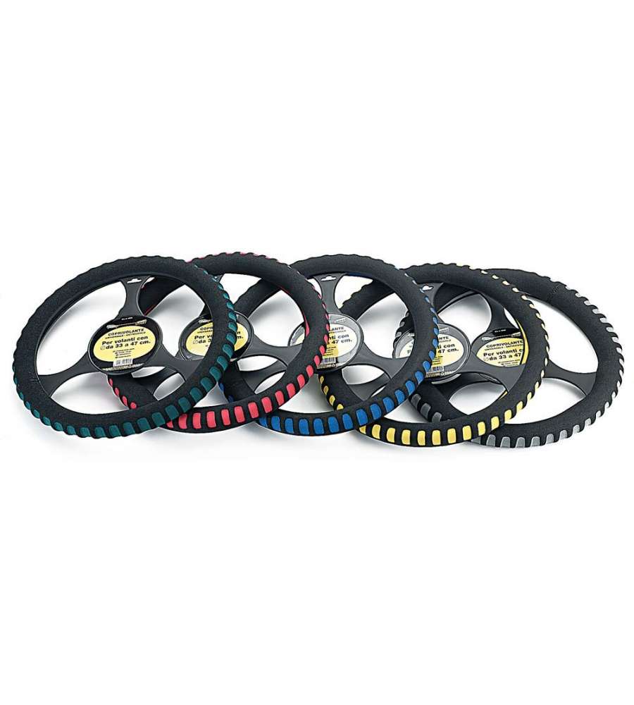 Coprivolante auto poliuretano antiscivolo impronta diam. 37-39 cm