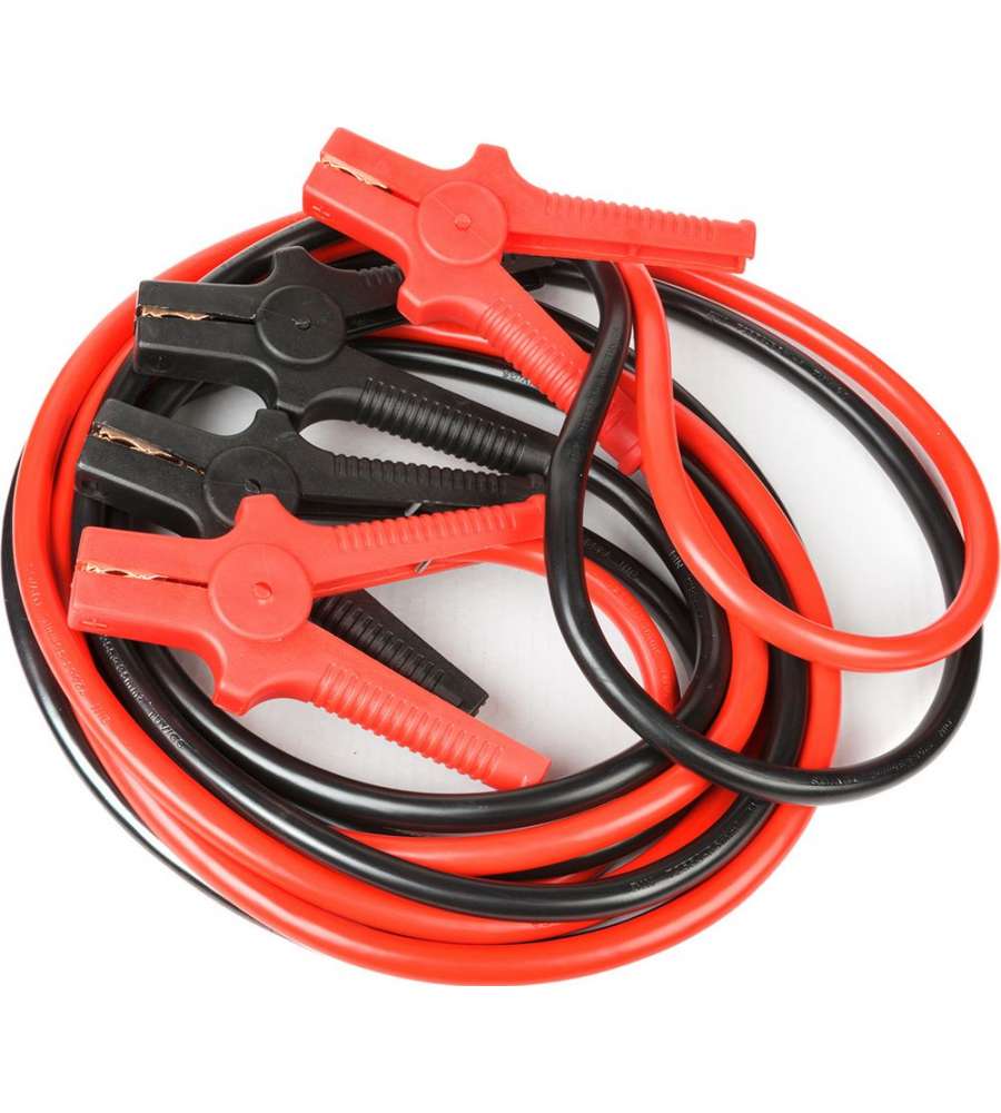 Coppia cavi batteria 500AH per auto lunghezza 4,50 mt.