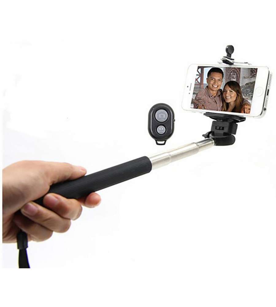 Kit selfie con telecomando bluethooth universale per tutti gli smartphone