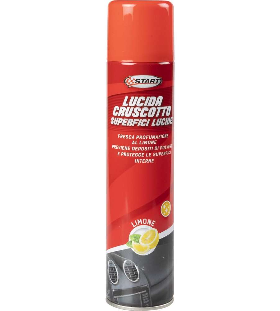 Spray lucida cruscotto auto limone 400ml