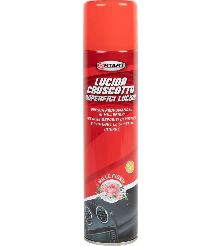 Spray lucida cruscotto auto mille fiori 400ml