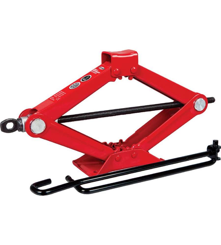 Cric a pantografo con manico 1T