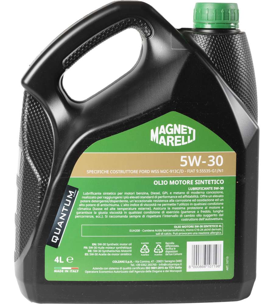 Magneti Marelli Olio Motore 5W-30 - 4 Litri - Sintetico