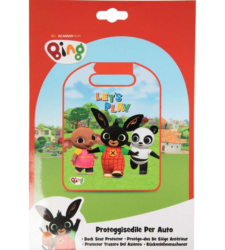 Proteggisedile auto universale sedile anteriore coniglietto Bing bambini
