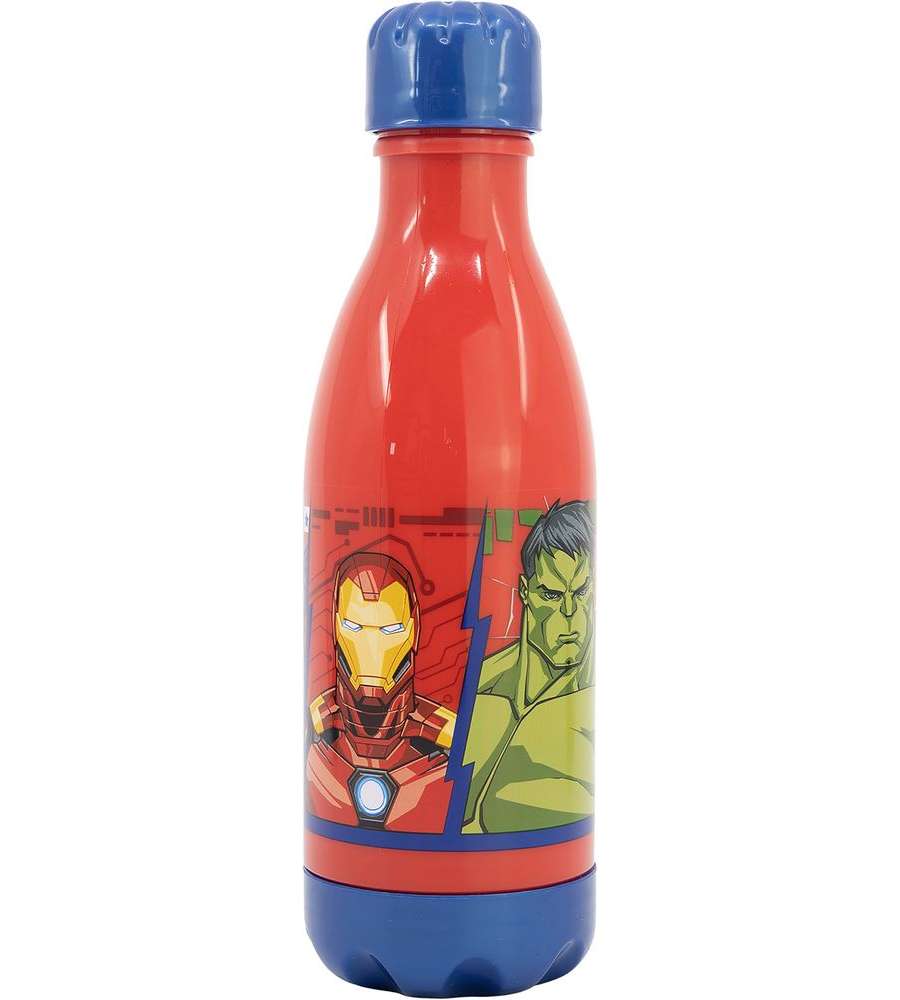 Borraccia per bambini in plastica Avengers 560 ml