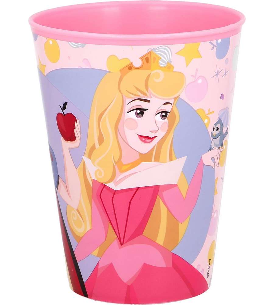 Bicchiere in plastica per bambine Principesse Disney 260 ml