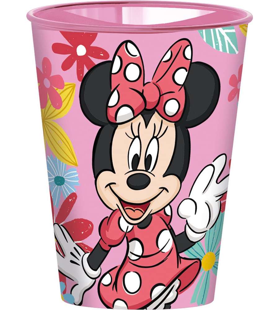Bicchiere in plastica per bambine Minnie Mouse Disney 260 ml