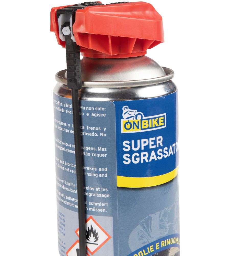 Super sgrassatore spray da 400 ml con doppio erogatore