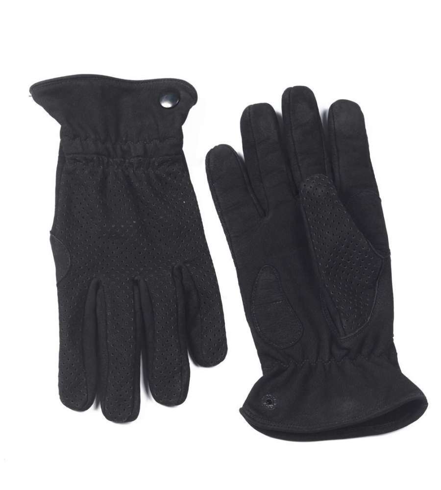 Light coppia di guanti moto in pelle scamosciata taglia XXL