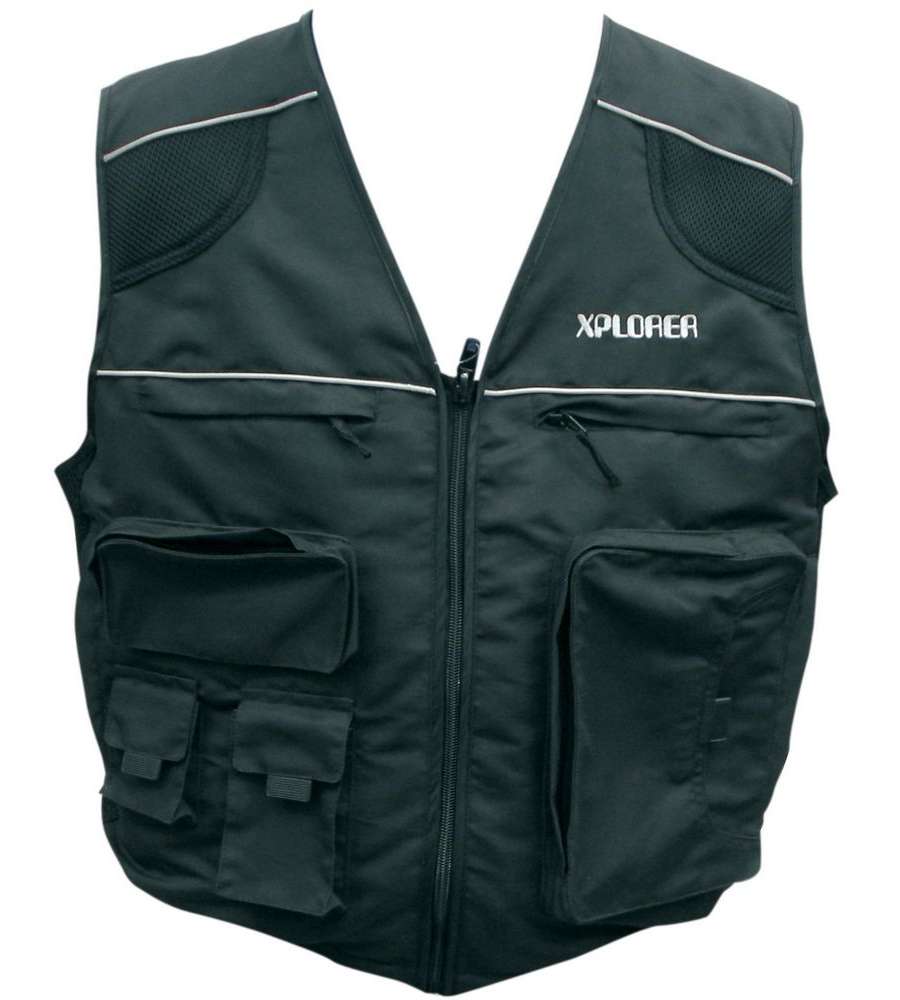 Gilet moto multitasche taglia XL