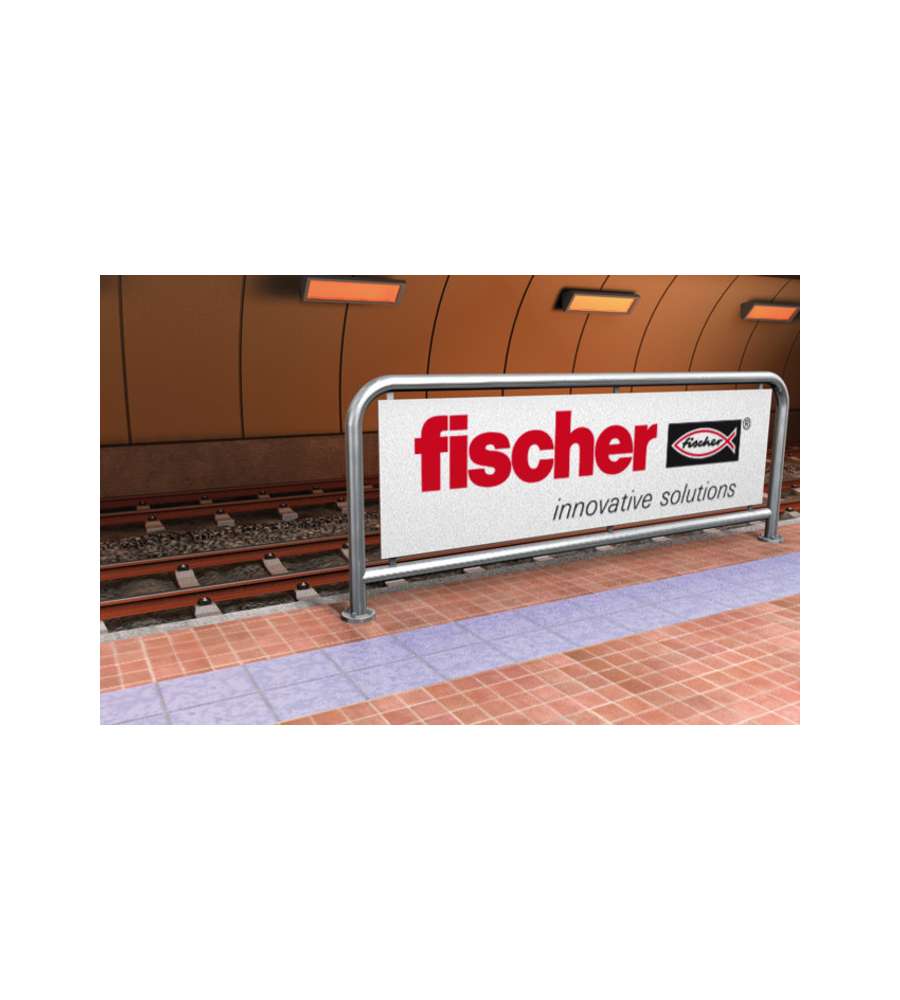 Fischer Tasselli acciaio TA M 8 S/10 K con vite testa esagonale (4 Pz.)