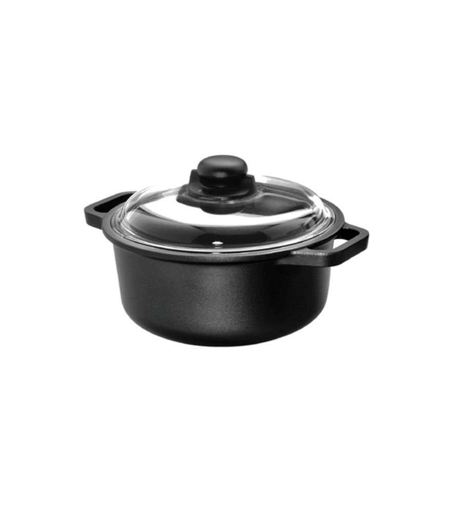 Casseruola 2 Manici C/Cop.  Cm 20 Induction Risoli