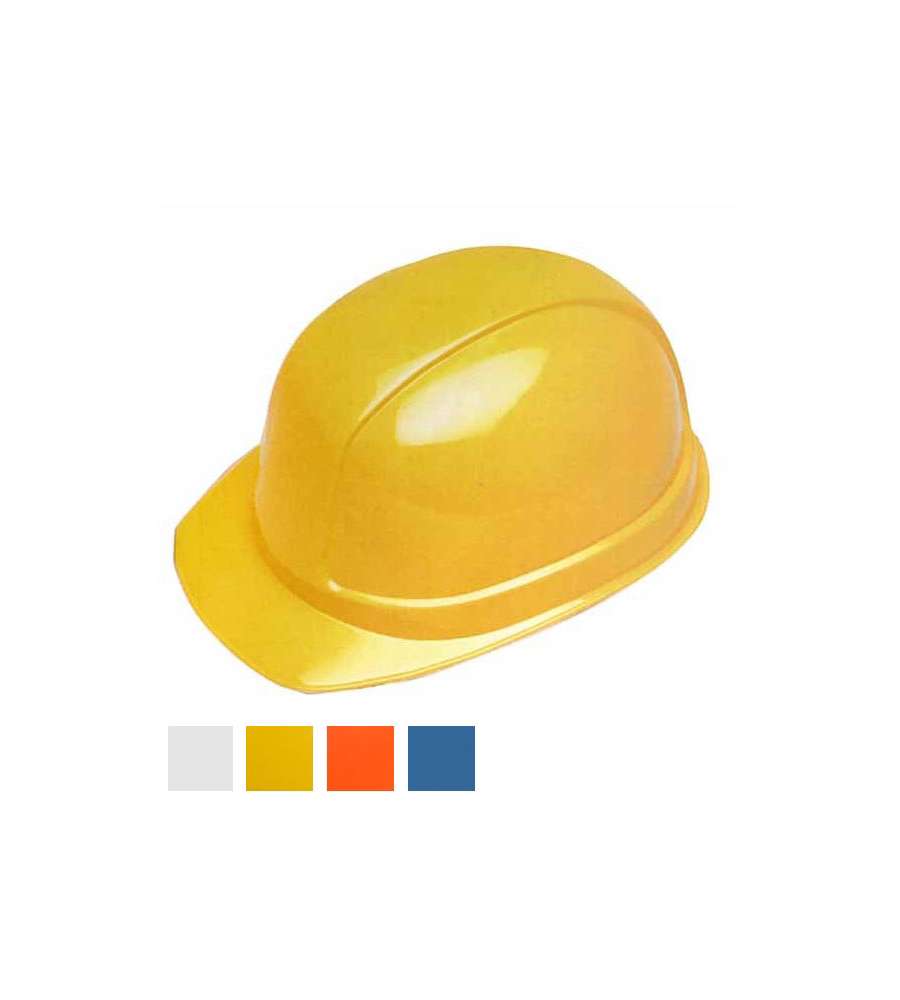 Elmetto Protezione Arancio/Rosso