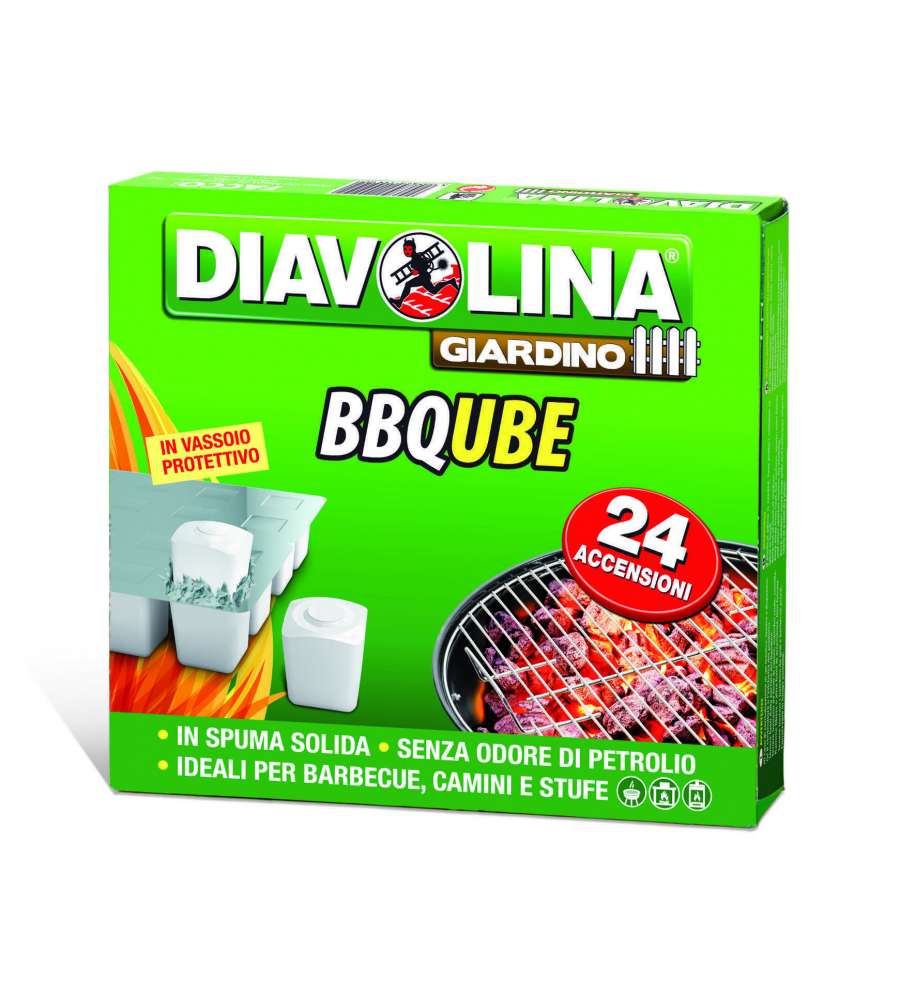 Diavolina BBQUBE 24 pz