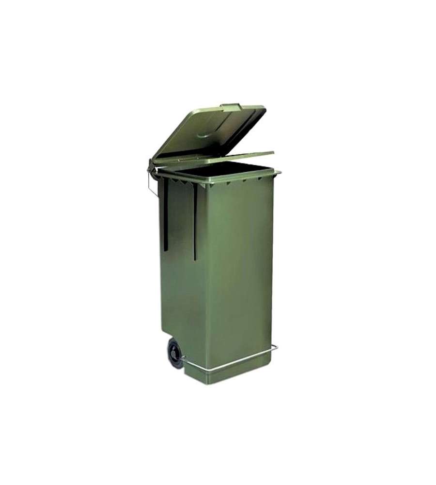Bidone Max C/Pedale Verde    L  80  2805Hd Giganpl