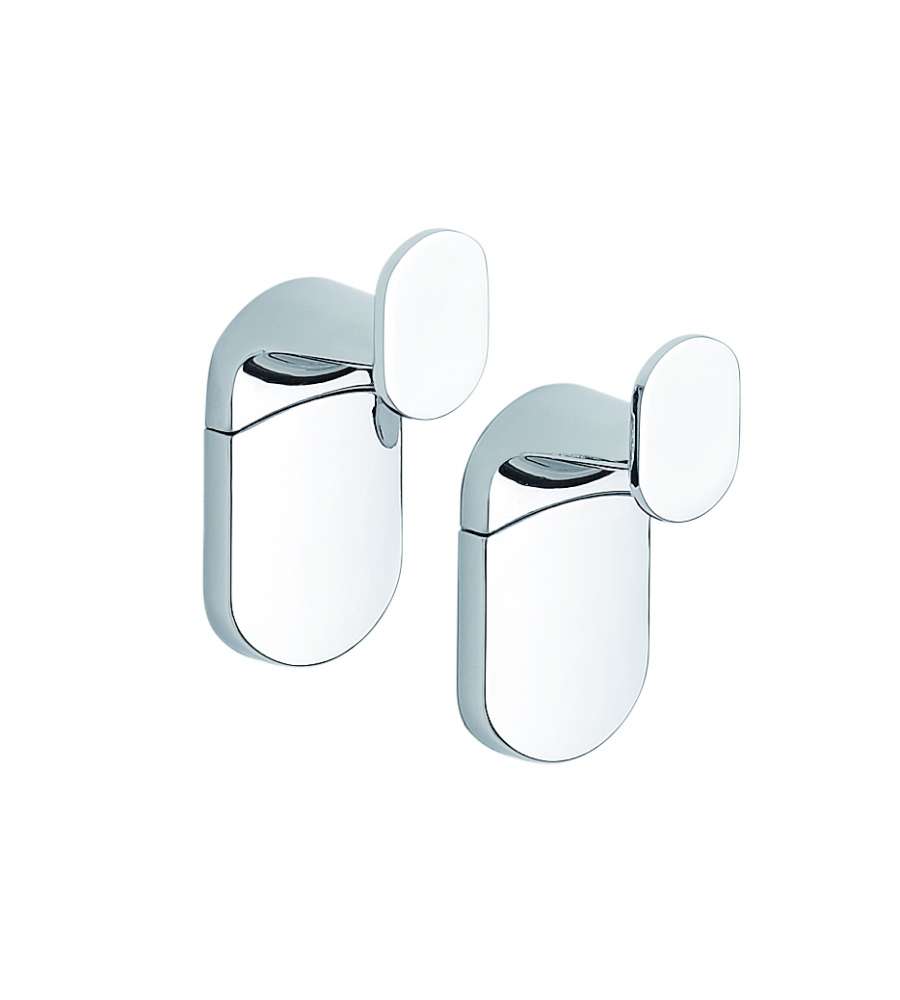 Metaform Appendiabiti a Parete - Cromo - 30x25x65 mm