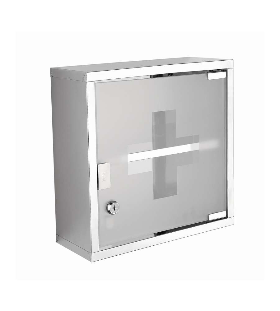 Metaform Armadietto Bagno Mayday - Cromo - 270x120x285 mm