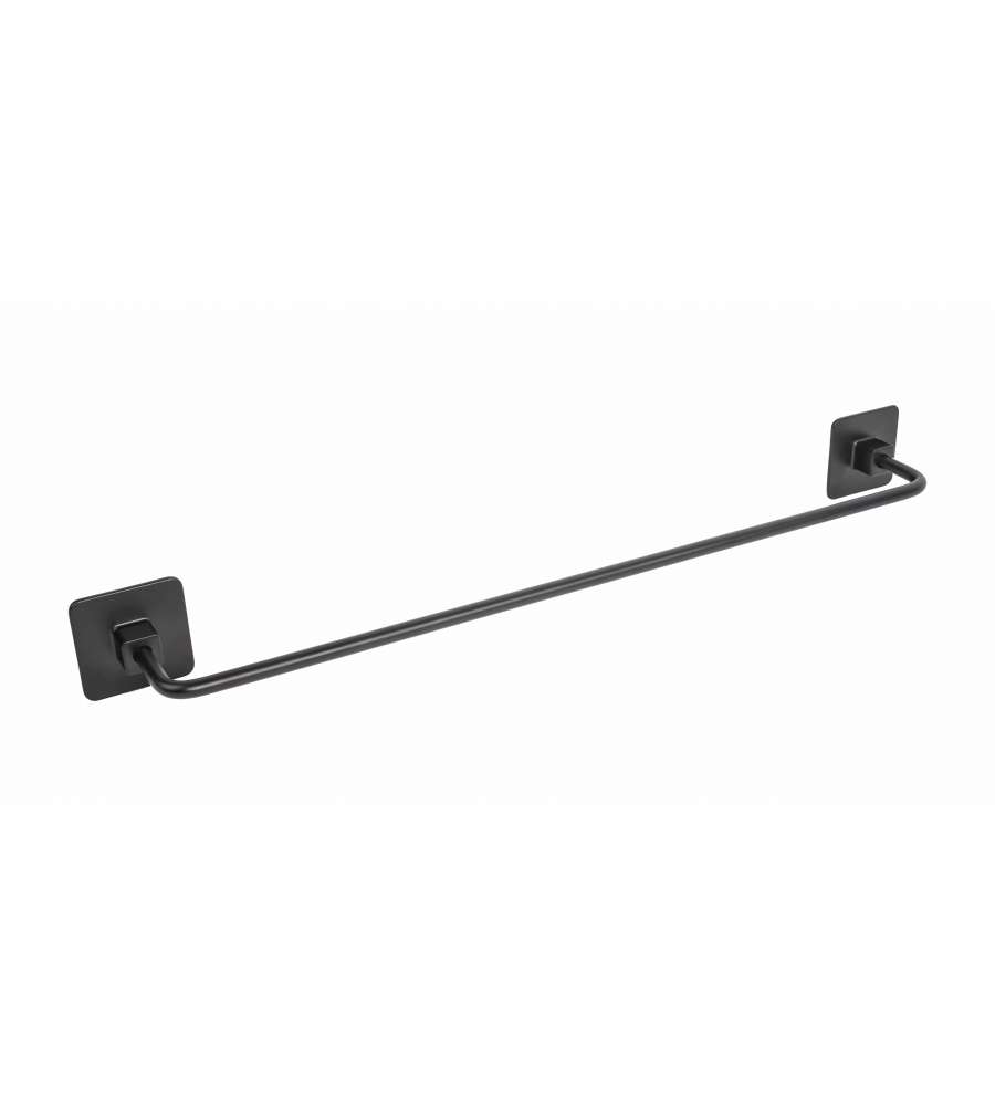 Wind Porta asciugamani da parete 45 Nero