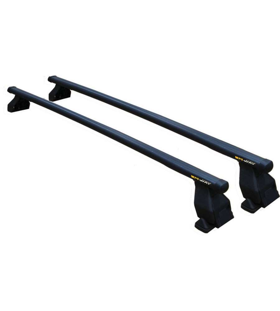 Space A coppia di barre portatutto auto 112cm per auto senza railings
