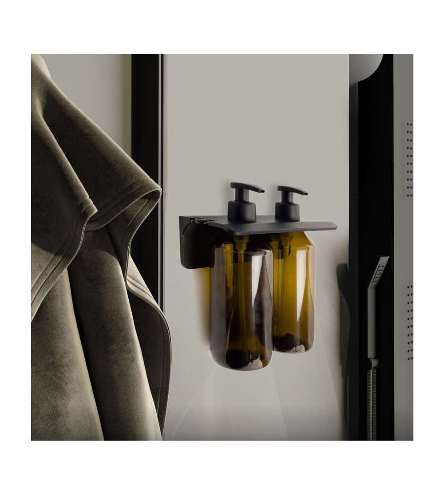 Dispenser per sapone doppio