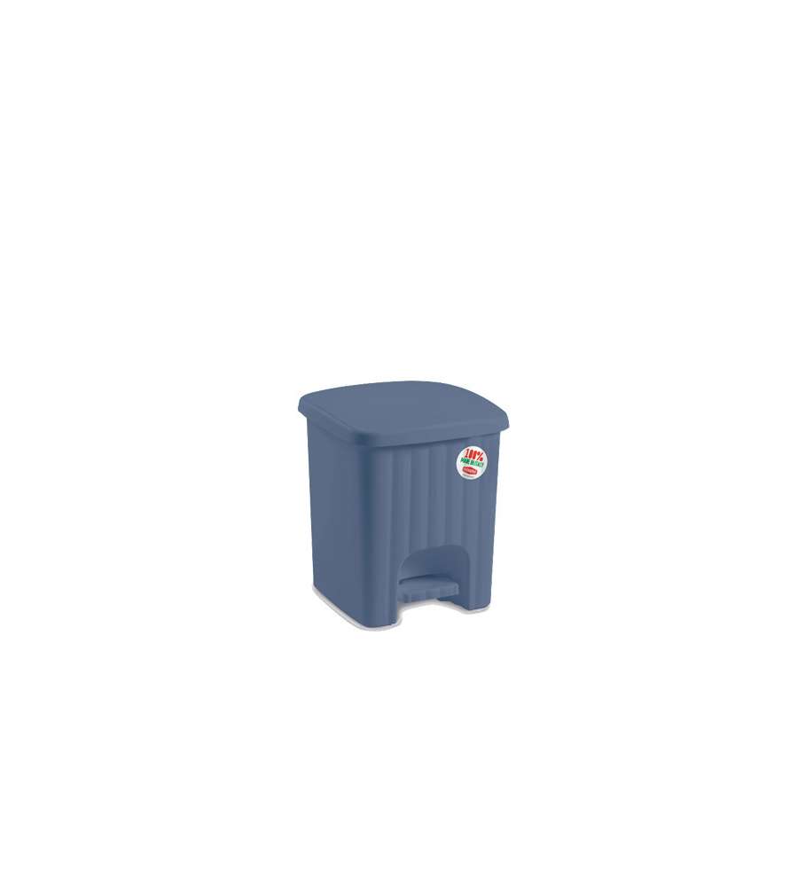 Pattumiera Pedalina Palace Blu 4,5 l