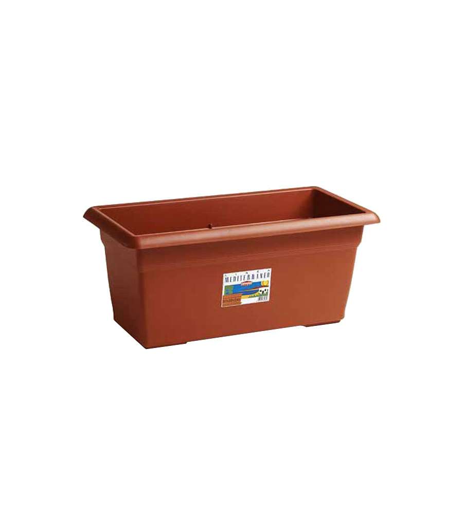 Vaso Med Rettangolare Coccio  80X39 H 34  Stefanpl