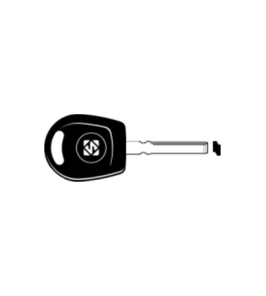 Chiave Transponder No Chip Huf HU116TE