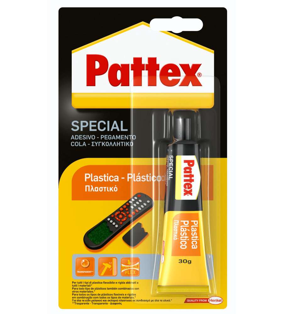 Pattex Adesivo per Plastica 30 g