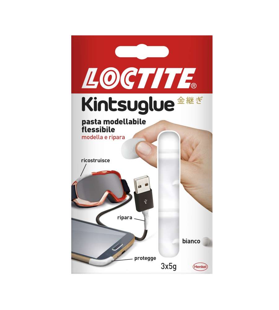 Pasta flessibile modellabile Kintsuglue bianco