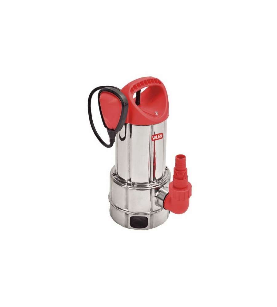 Valex Pompa Sommersa per Acque Scure - Rossa - 900W
