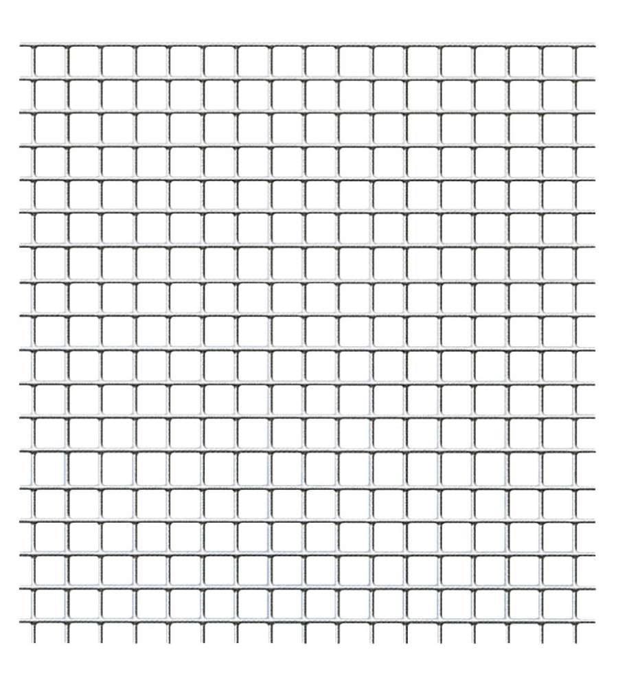Verdelook Rete Metallica Zincata - Grigio - 50 cm x 10 m