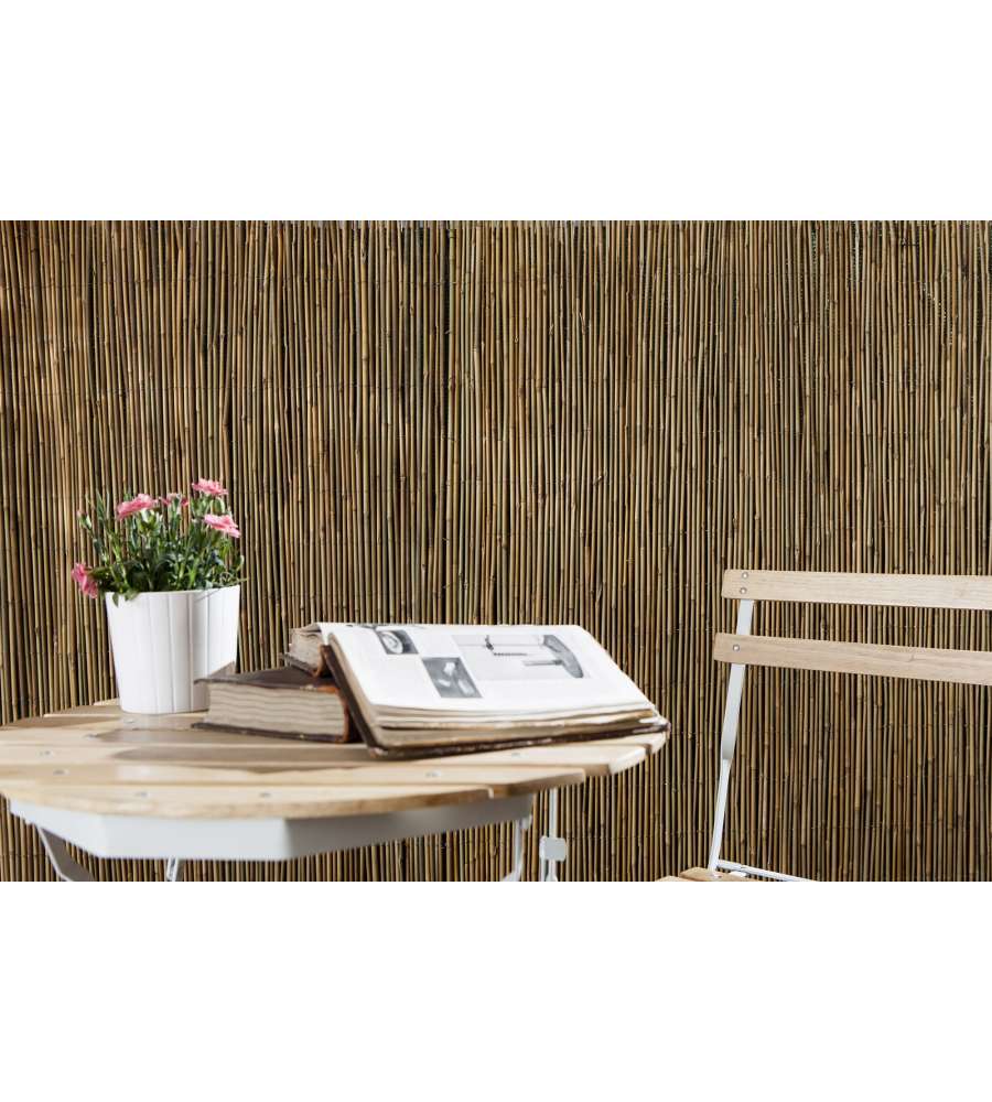 Arella Time 200 x 300 cm in Bamb Naturale - Frangivista e Ombreggiante per Giardino e Terrazzo