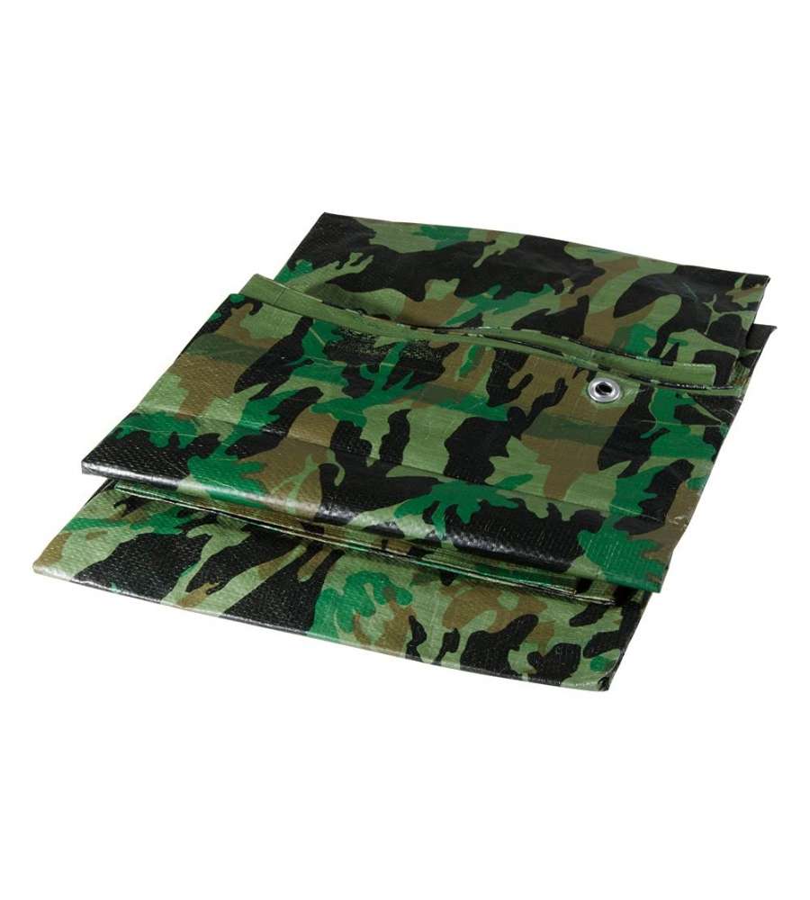 Verdelook Telo Occhiellato - Mimetico - 2 x 3 m
