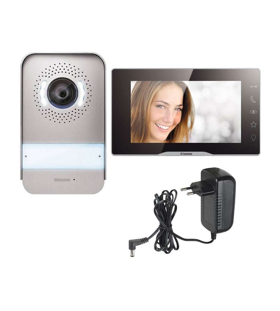 Bticino Videocitofono Monofamiliare - Easykit Plus - 7 pollici
