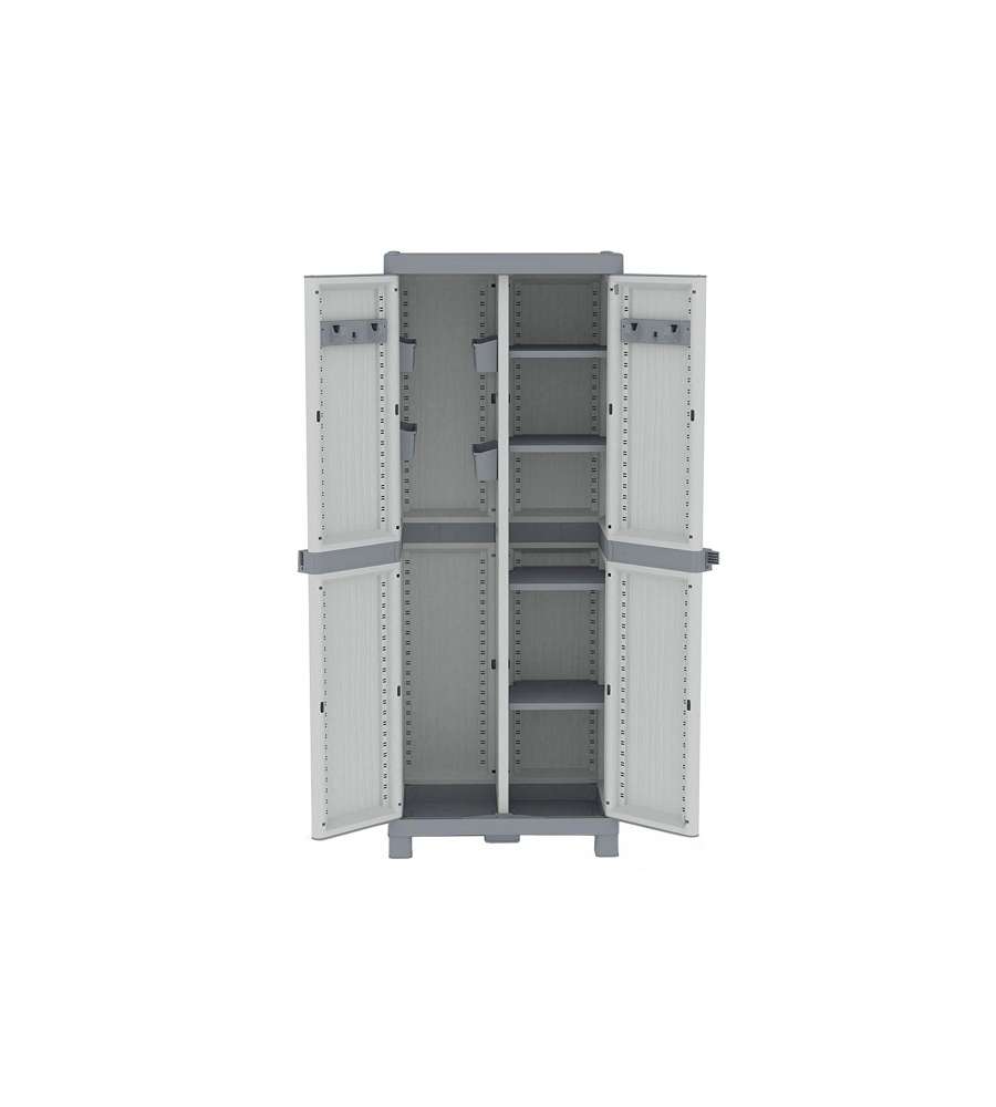 Mobiletto Pl Ps 70X43,8 H 182 Grigio    Wave Terry