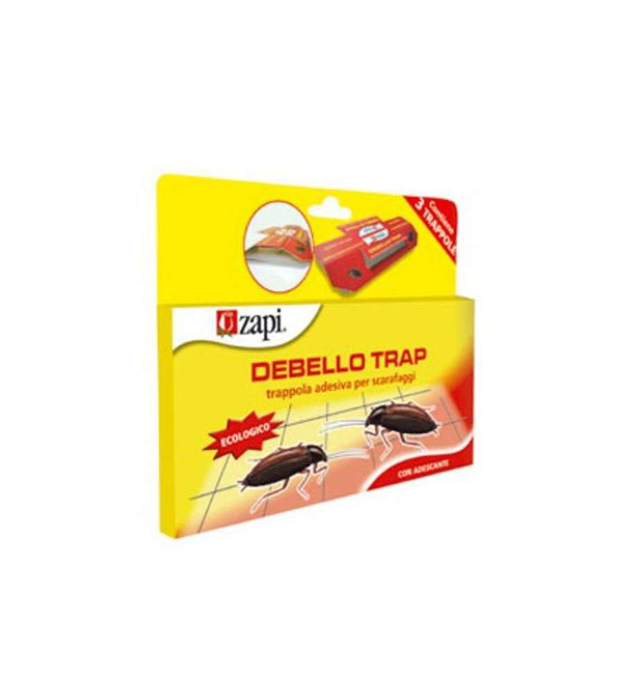 Trappola Scarafaggi Adesiva Debello Trap Pz.3 Zapi