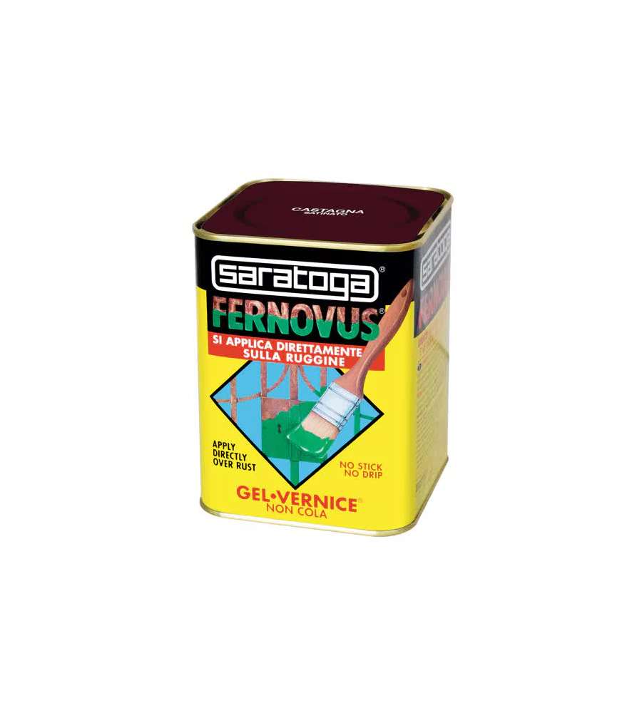 Fernovus gel castagna satinato