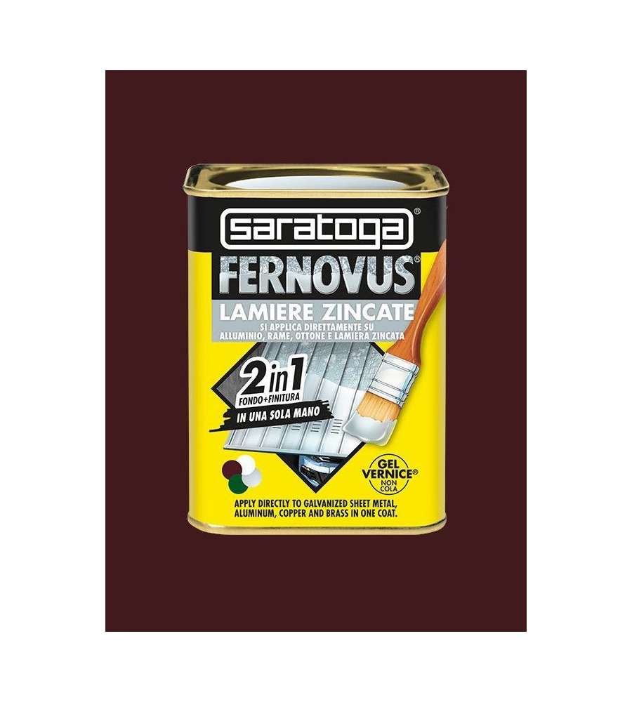 Fernovus Lamiere Zincate marrone