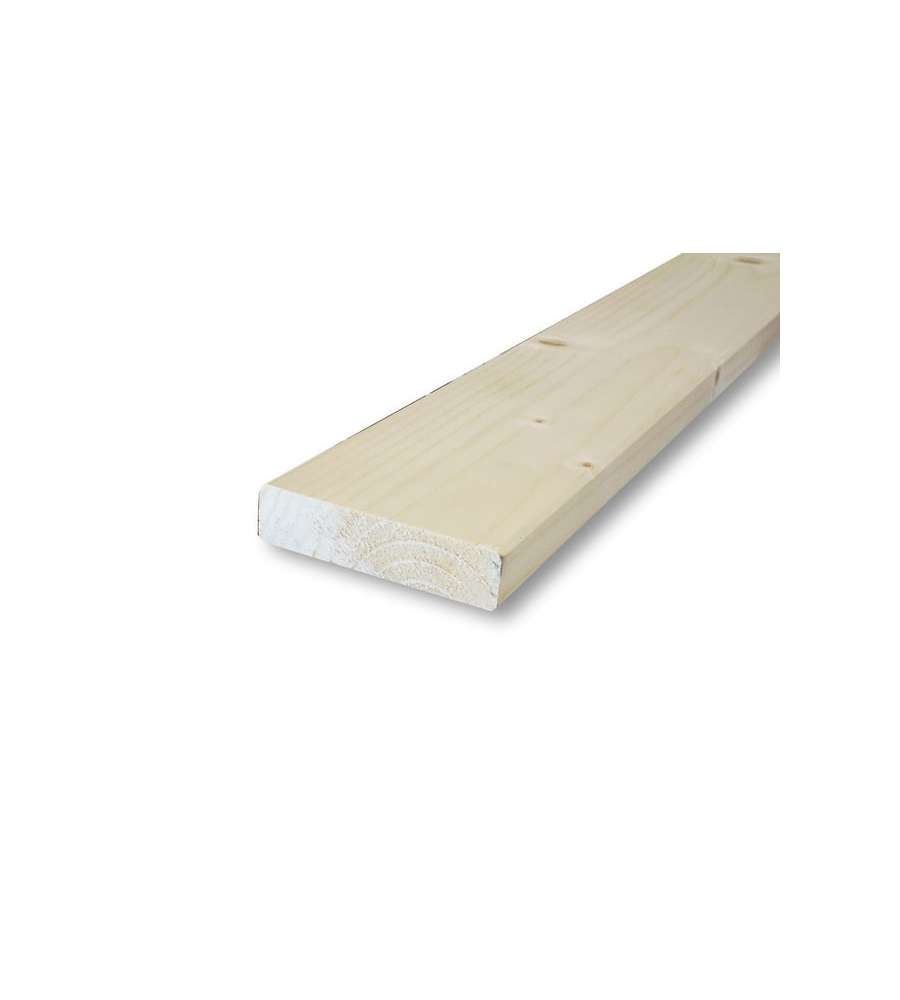 Listelli Abete Piallati Su 4 Lati 25 X 95 X 2000 Mm