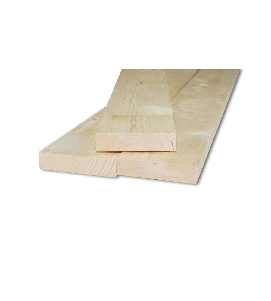 Pircher Listello Grezzo in Abete - 25x100x1000 mm